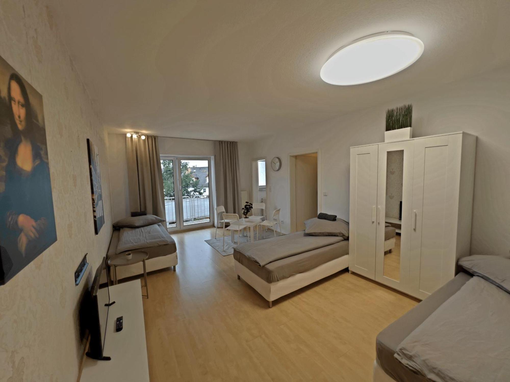 Gemuetliche 5 Personen Wohnung 오베르츠하우젠 외부 사진